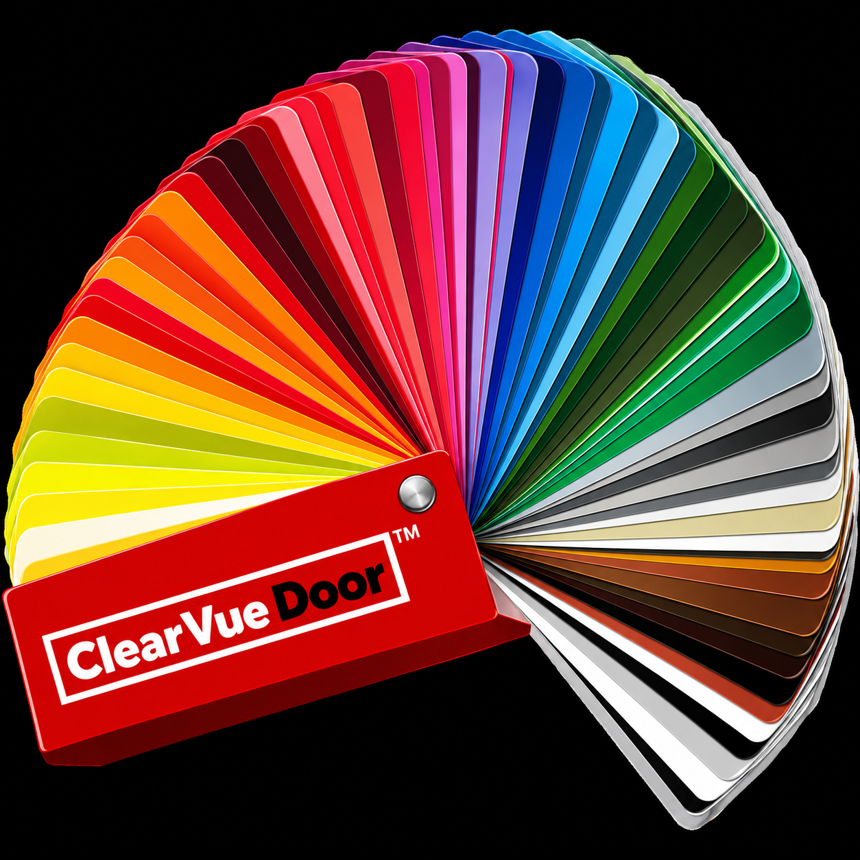 Custom RAL color fan deck with 180+ shades